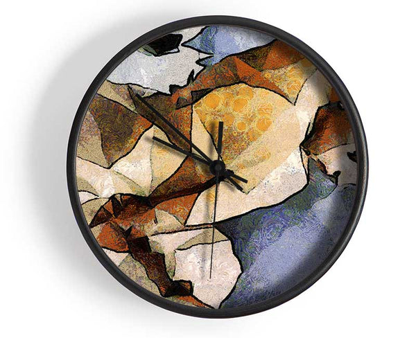 Mountain Woman Clock - Wallart-Direct UK