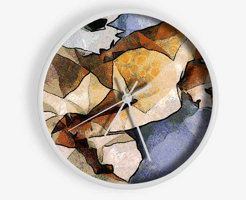 Mountain Woman Clock - Wallart-Direct UK