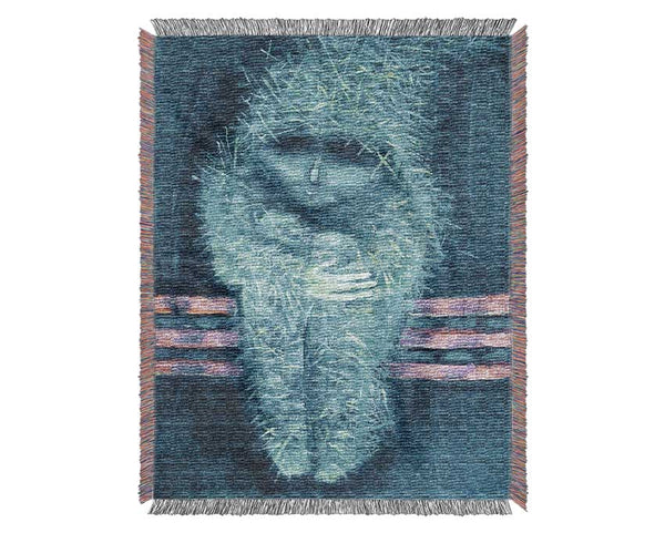 Ice Child Woven Blanket