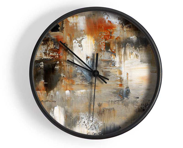 Rain In The City Clock - Wallart-Direct UK