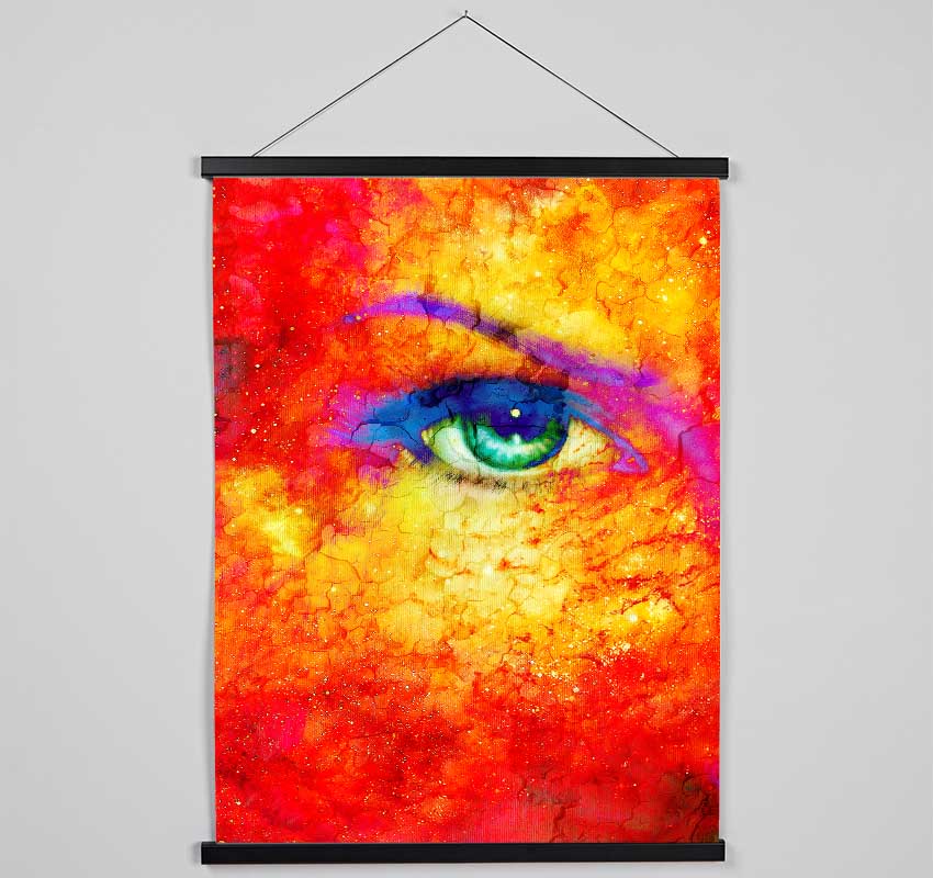 Fire Woman Hanging Poster - Wallart-Direct UK