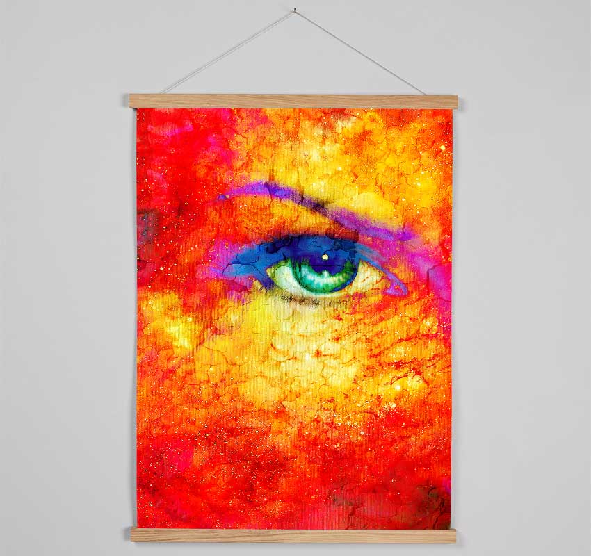 Fire Woman Hanging Poster - Wallart-Direct UK