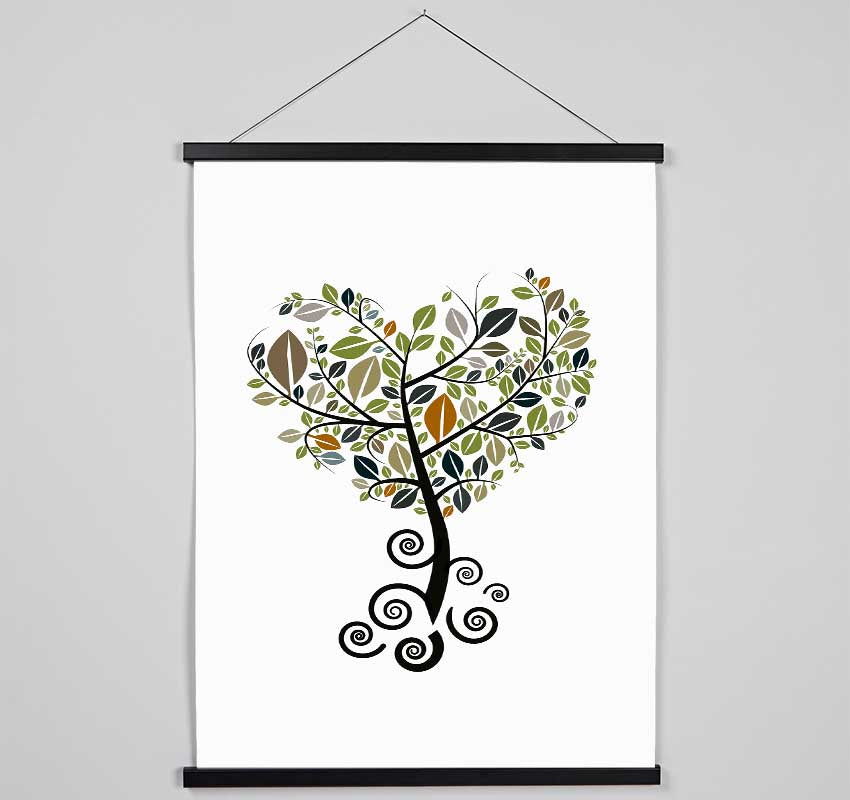 Heart Of The Tree 1 Hanging Poster - Wallart-Direct UK