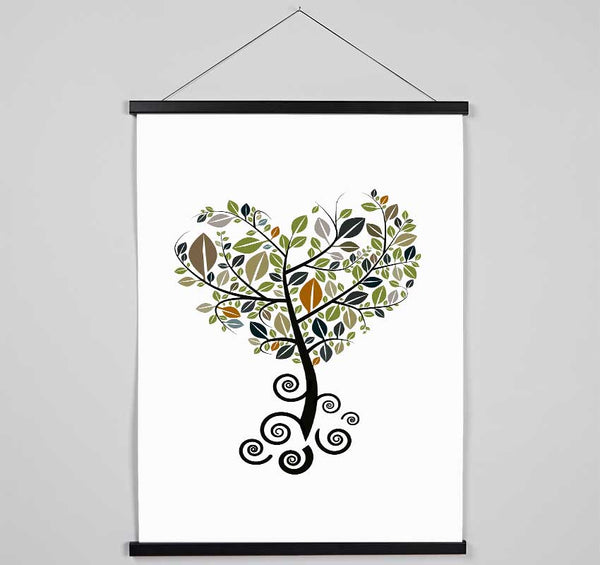 Heart Of The Tree 1 Hanging Poster - Wallart-Direct UK