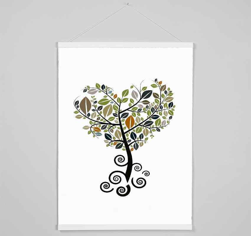 Heart Of The Tree 1 Hanging Poster - Wallart-Direct UK