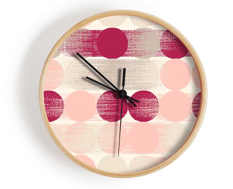 Just Dots Clock - Wallart-Direct UK