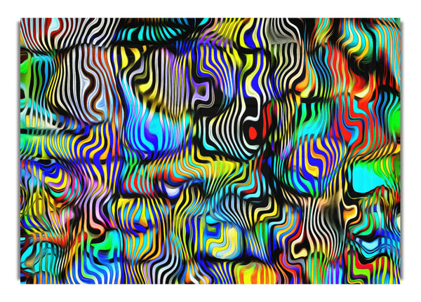 Pop Art Zebra 3