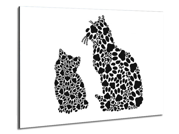 Paw Print Cats