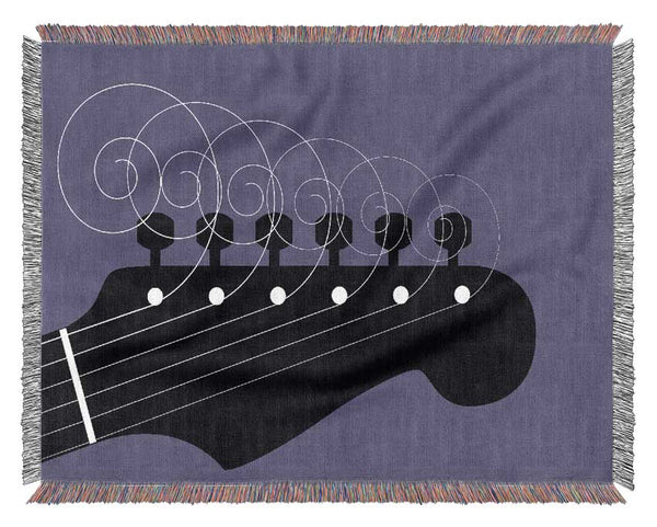 Guitar Strings Woven Blanket