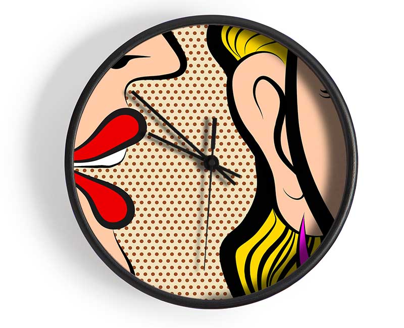 Heres Talking To You Clock - Wallart-Direct UK