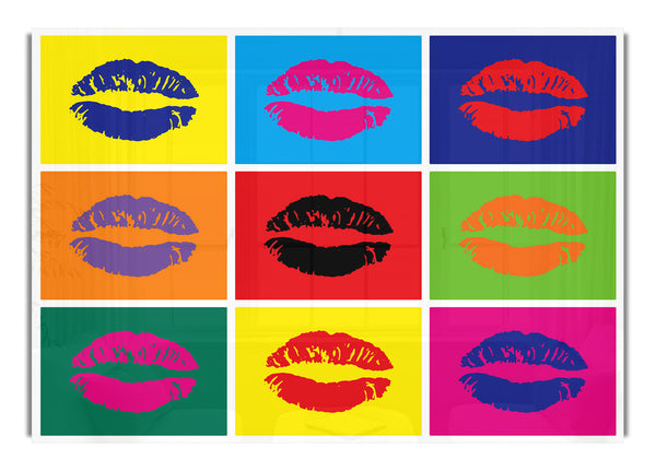 Lips Pop Art