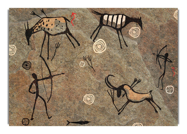 Cave Man Paintings