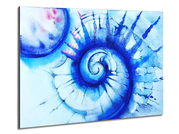 Blue Spiral Shell