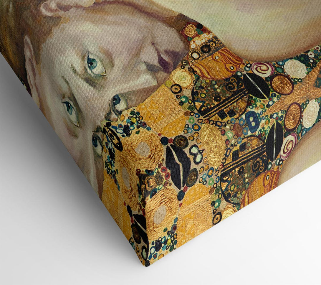 Picture of Klimt Golden Canvas Print Wall Art