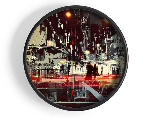 Energy Of The City Clock - Wallart-Direct UK