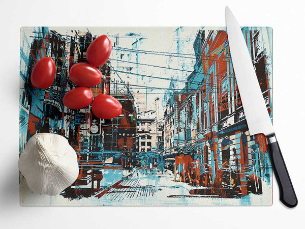 Chocolate City Blues 2 Glass Chopping Board