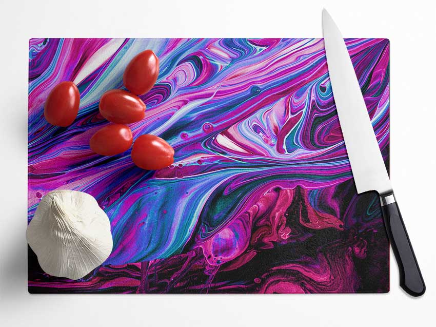 Liquid Melt Glass Chopping Board