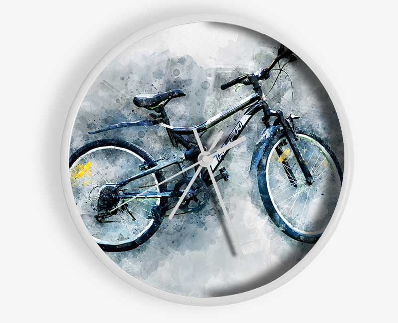 Mountain Bike ready Clock - Wallart-Direct UK