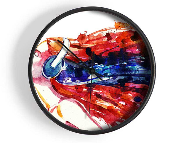 Music Moves Me Clock - Wallart-Direct UK