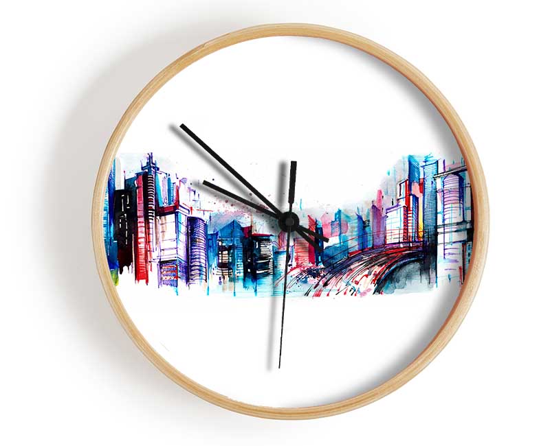 City Of Dreams Clock - Wallart-Direct UK