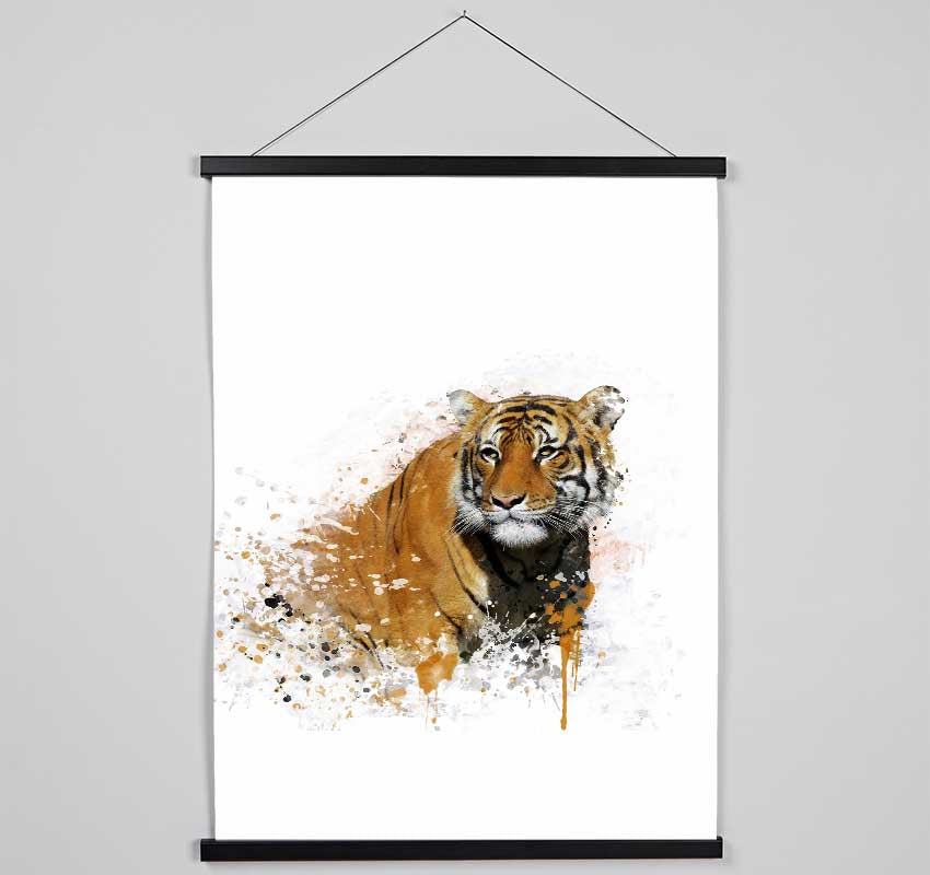 Tiger Splash Hanging Poster - Wallart-Direct UK