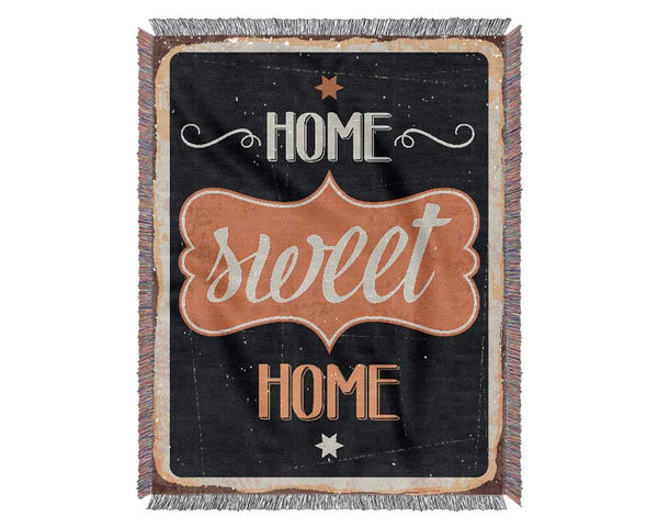 Home Sweet Home 3 Woven Blanket