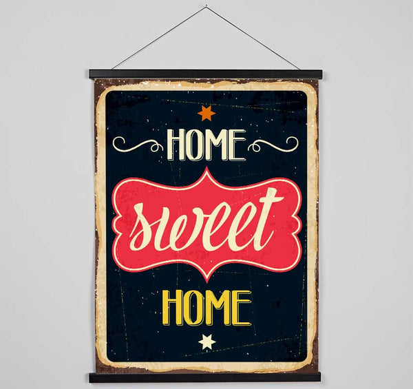 Home Sweet Home 3 Hanging Poster - Wallart-Direct UK