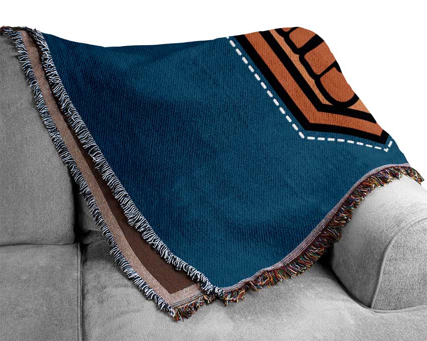 Super Dad Woven Blanket