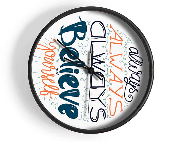 Always Always Always Clock - Wallart-Direct UK