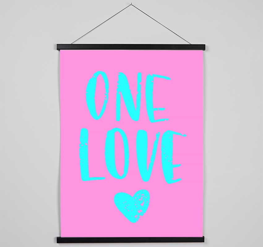 One Love Hanging Poster - Wallart-Direct UK