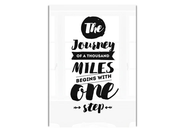 The Journey Of A Thousand Miles