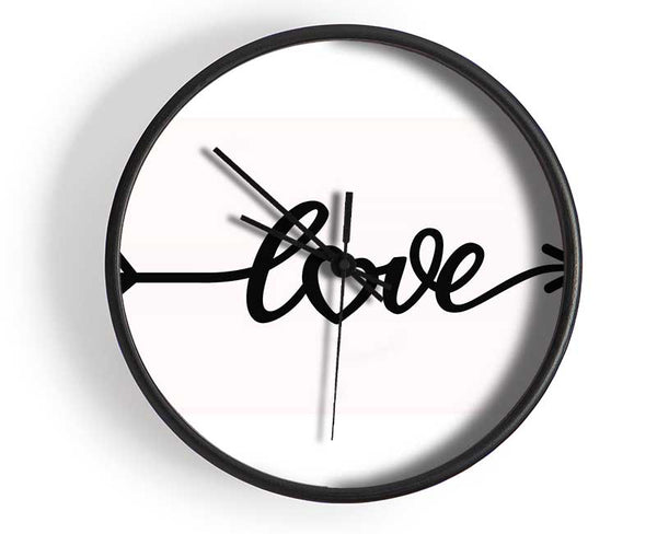 Love 1 Clock - Wallart-Direct UK