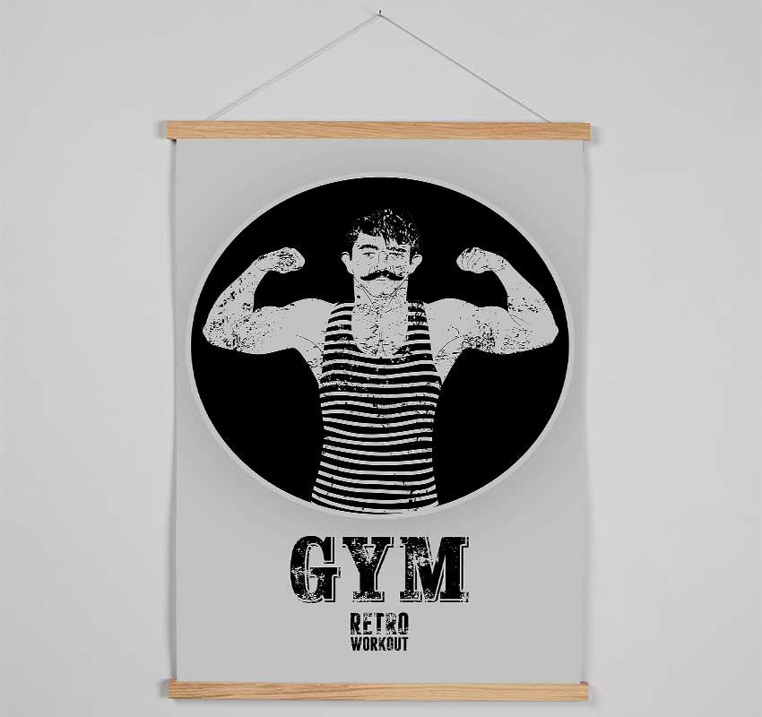 Gym Workout Hanging Poster - Wallart-Direct UK