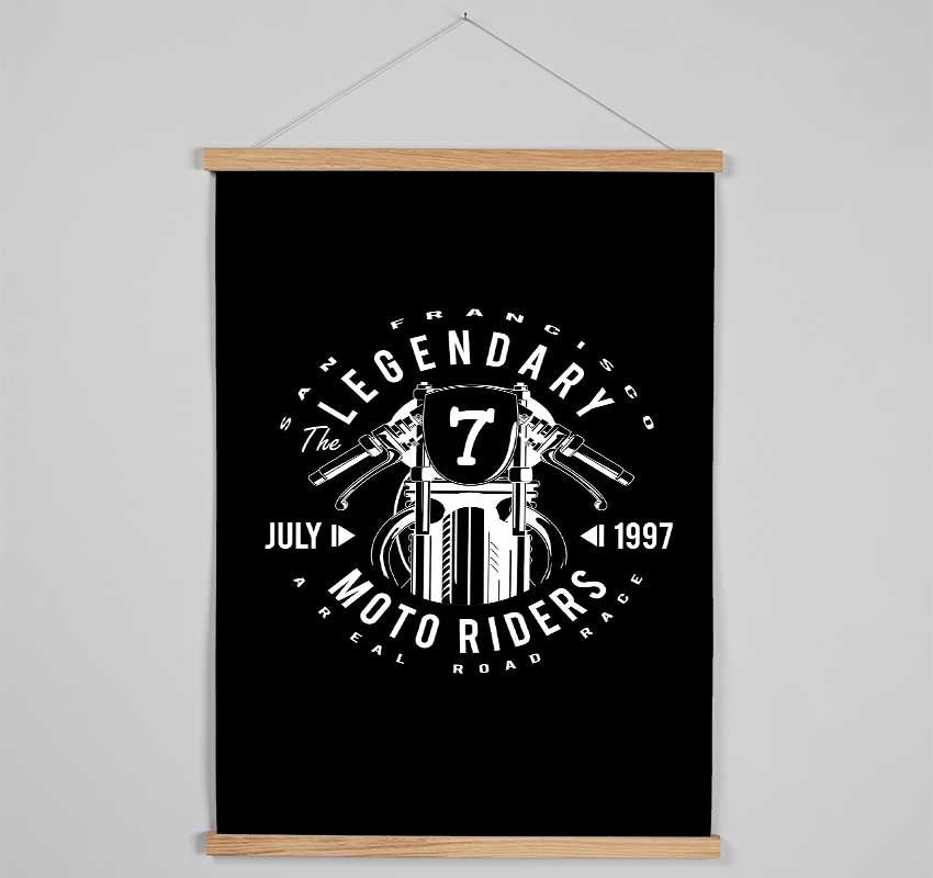 San Francisco Moto Riders Hanging Poster - Wallart-Direct UK