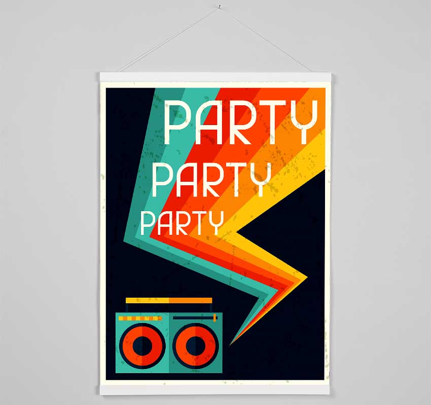 Party Party Party Hanging Poster - Wallart-Direct UK