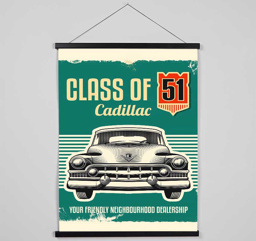 Classic Cadillac Hanging Poster - Wallart-Direct UK