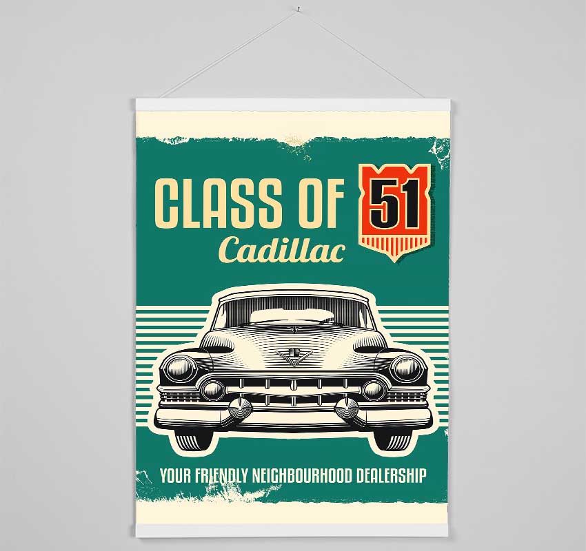 Classic Cadillac Hanging Poster - Wallart-Direct UK