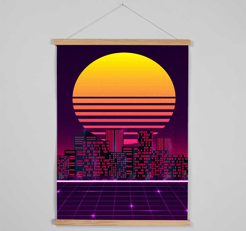 City Sun Hanging Poster - Wallart-Direct UK