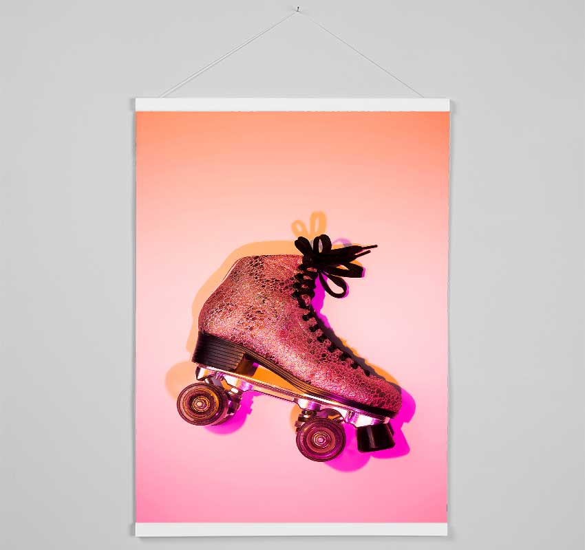 Retro Skates Hanging Poster - Wallart-Direct UK