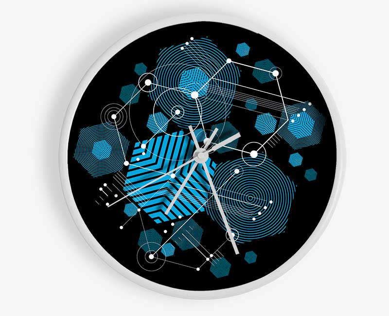 Connection Clock - Wallart-Direct UK