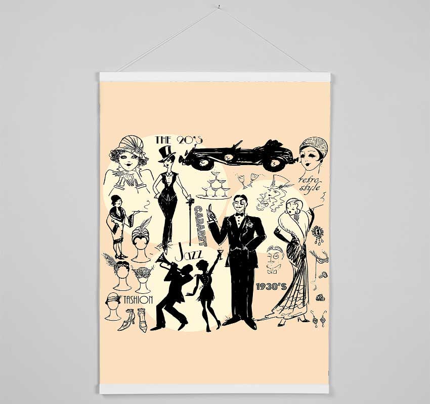 The 20's Hanging Poster - Wallart-Direct UK