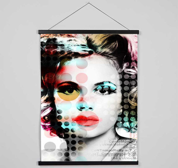 Pop Art Woman Hanging Poster - Wallart-Direct UK