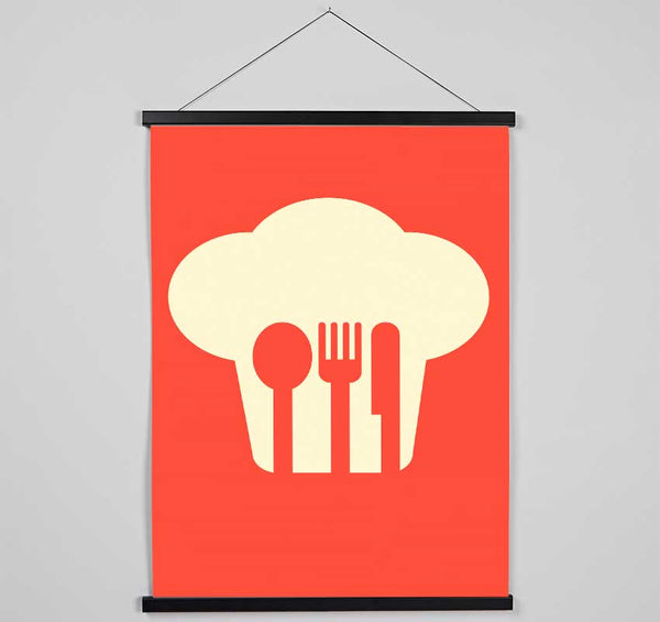 Chef Ready Hanging Poster - Wallart-Direct UK