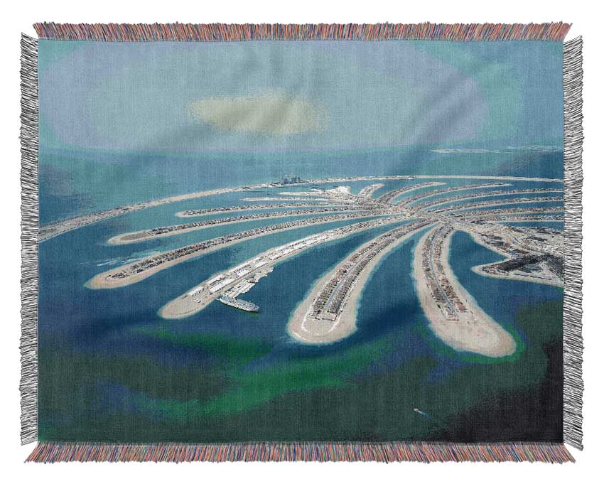 Palm Islands Woven Blanket