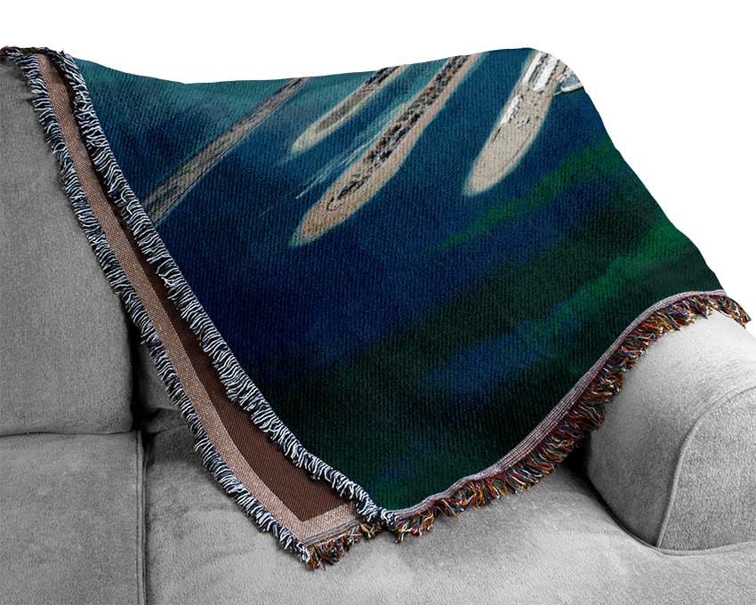 Palm Islands Woven Blanket