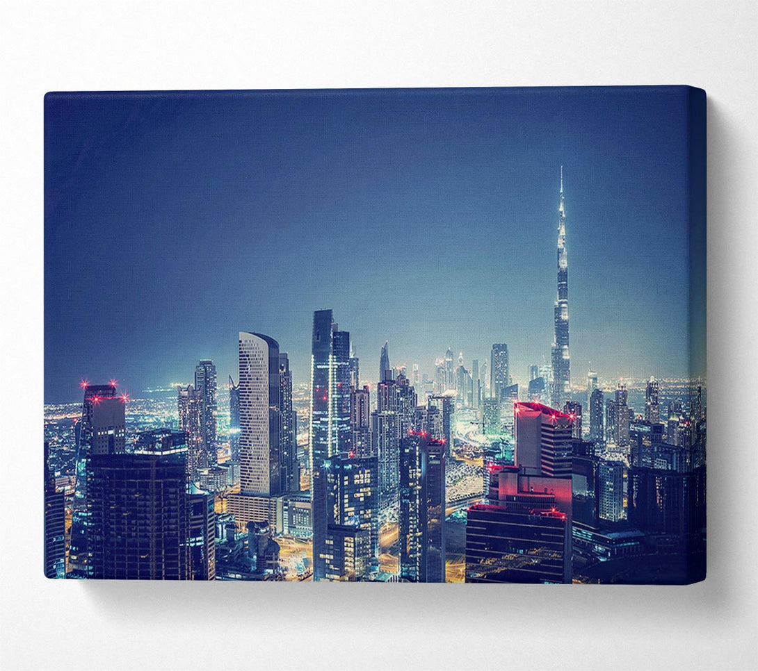 Picture of City Lights Canvas Print Wall Art