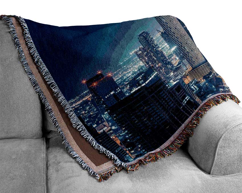 City Lights Woven Blanket