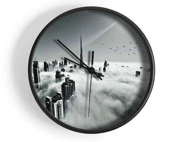 City In The Heavens Clock - Wallart-Direct UK