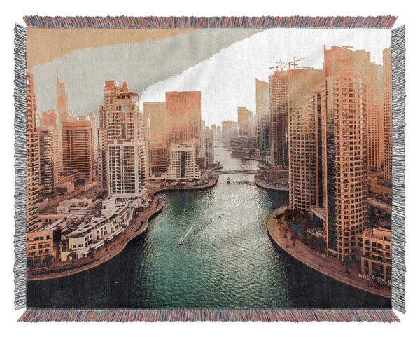 Marina City Woven Blanket