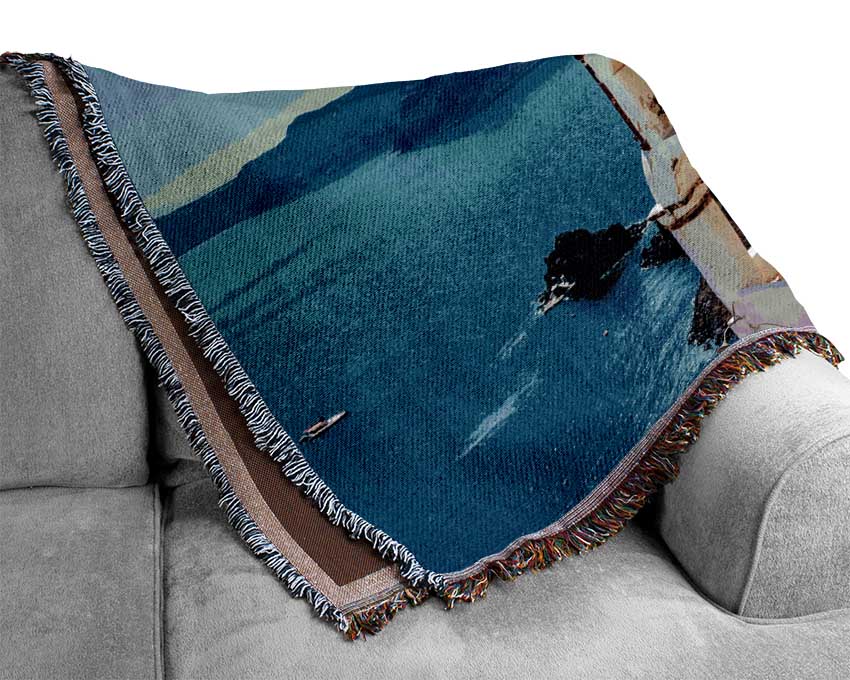 Santorini Wonder Woven Blanket